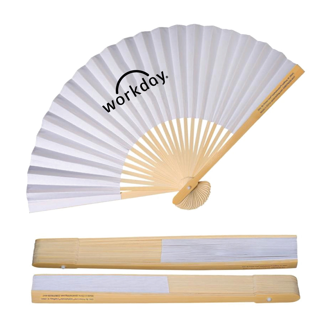 Workday Folding Fans